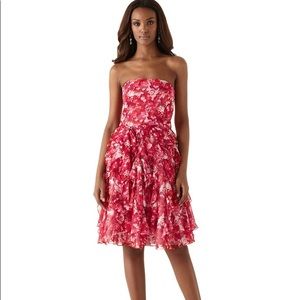 NWT: WHBM Size 8 Fit & Flare Chiffon Dress